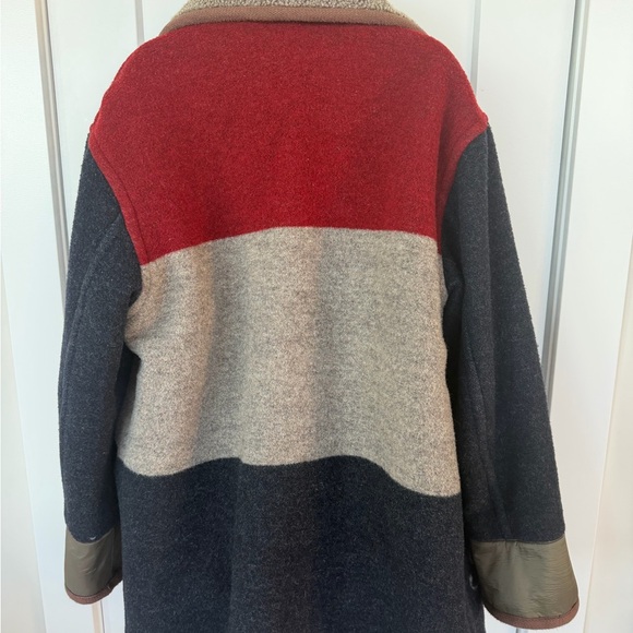 RUE GRENELLE VINTAGE French wool coat! 
ladies size XL- graphic, Winter wear - Picture 2 of 9